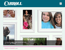 Tablet Screenshot of carrollmagazine.com